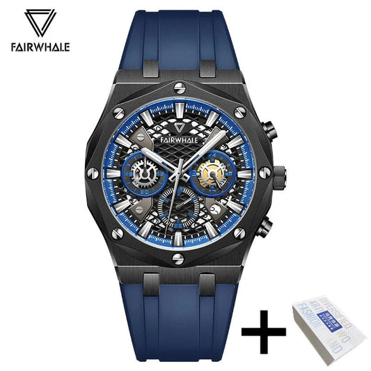 Azure Velocity Chronograph - Shark & Sapphire